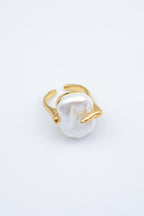 Bague en acier inoxydable ajustable - DORÉ