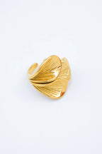 Bague en acier inoxydable ajustable - DORÉ