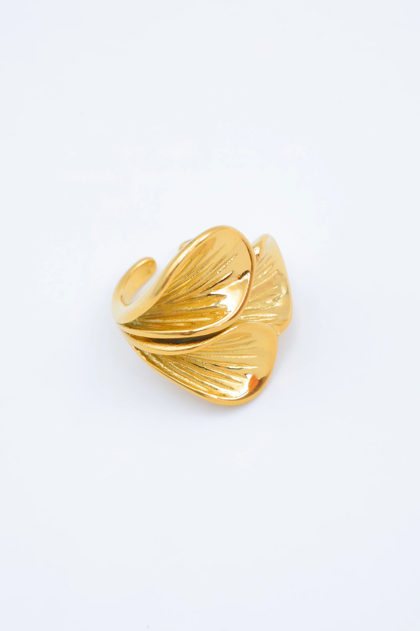 Bague en acier inoxydable ajustable - DORÉ