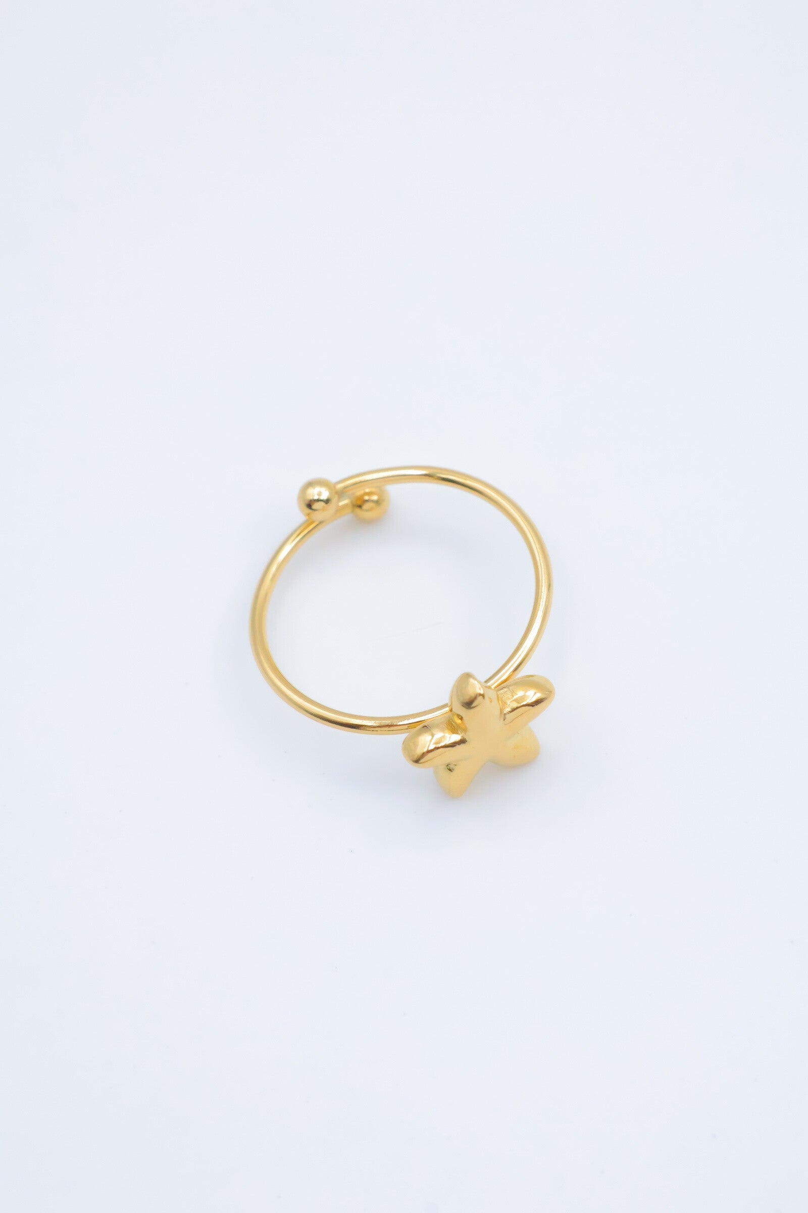 Bague en acier inoxydable ajustable - DORÉ