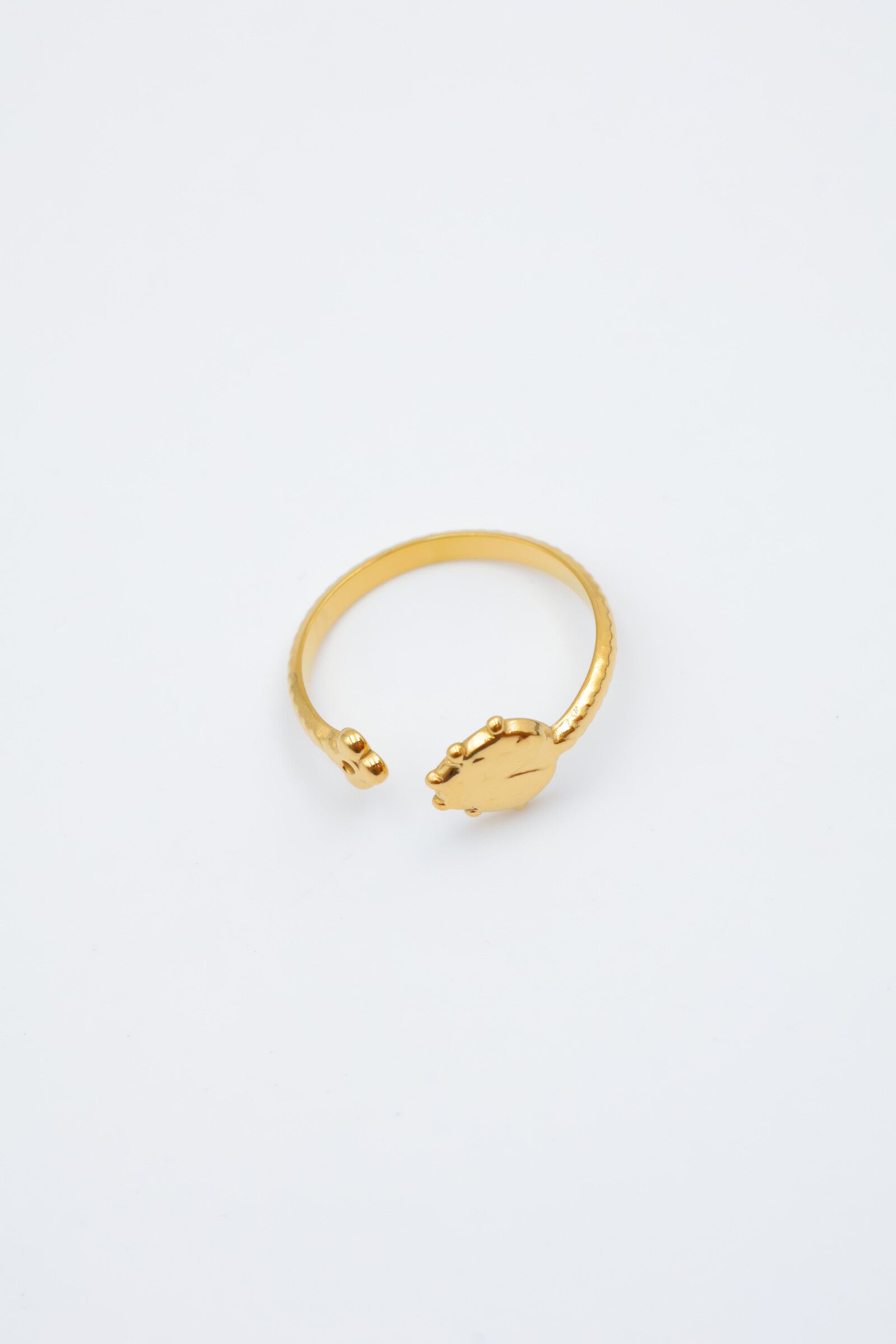 Bague en acier inoxydable ajustable - DORÉ