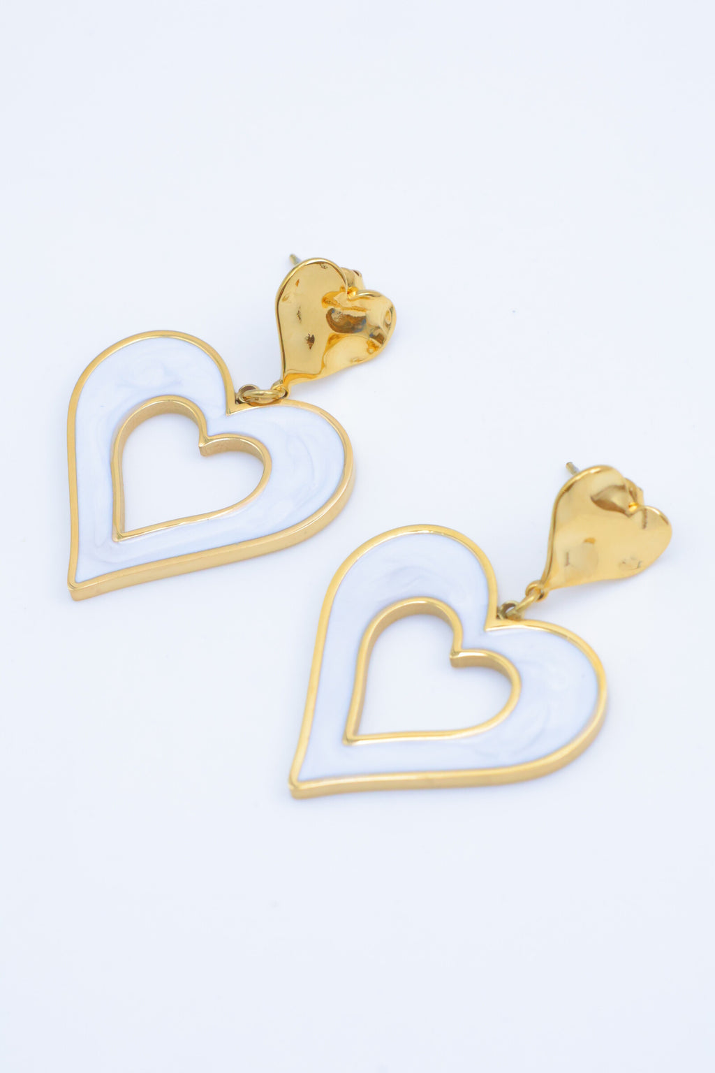 Boucles d'oreilles en acier inoxydable - DORÉ