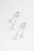 Boucles d'oreilles en acier inoxydable - ARGENT