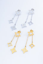 Boucles d'oreilles en acier inoxydable - DORÉ
