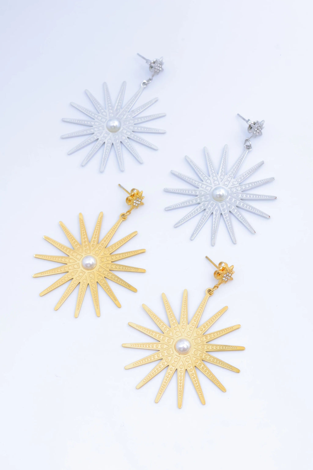 Boucles d'oreilles en acier inoxydable - DORÉ