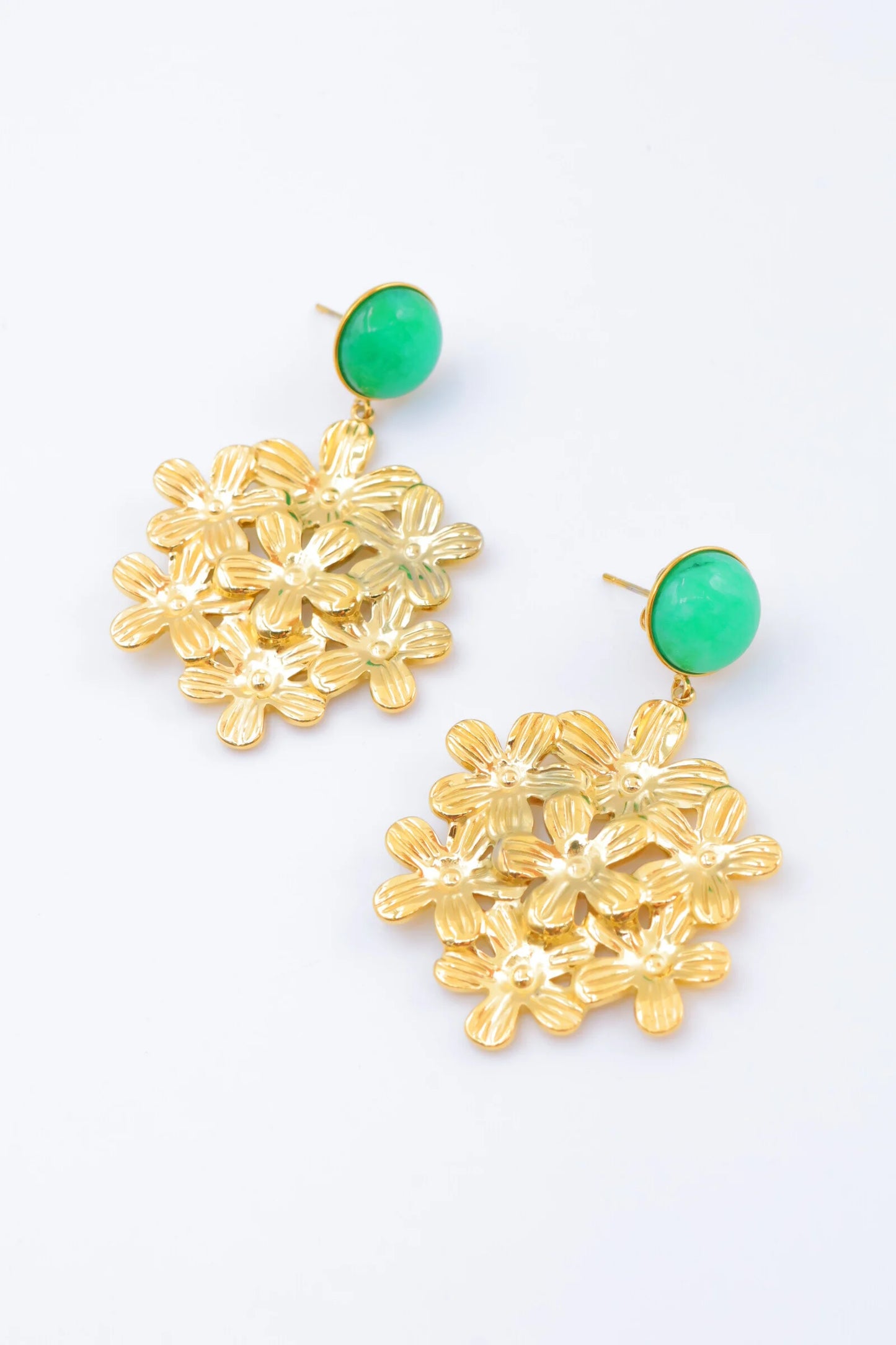 Boucles d’oreilles en acier inoxydable