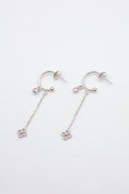 Boucles d'oreilles en acier inoxydable - ARGENT