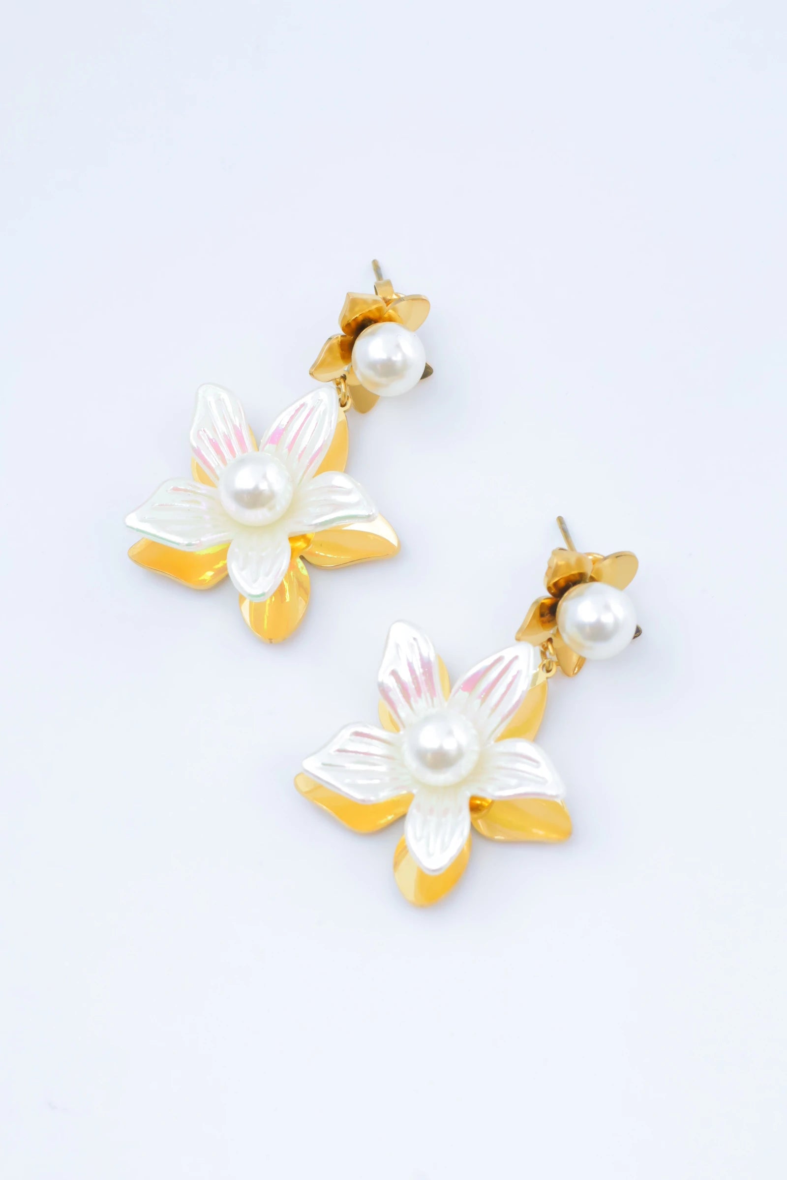 Boucles d'oreilles en acier inoxydable - DORÉ