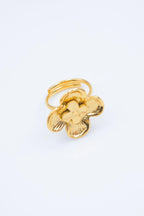 Bague en acier inoxydable ajustable - DORÉ