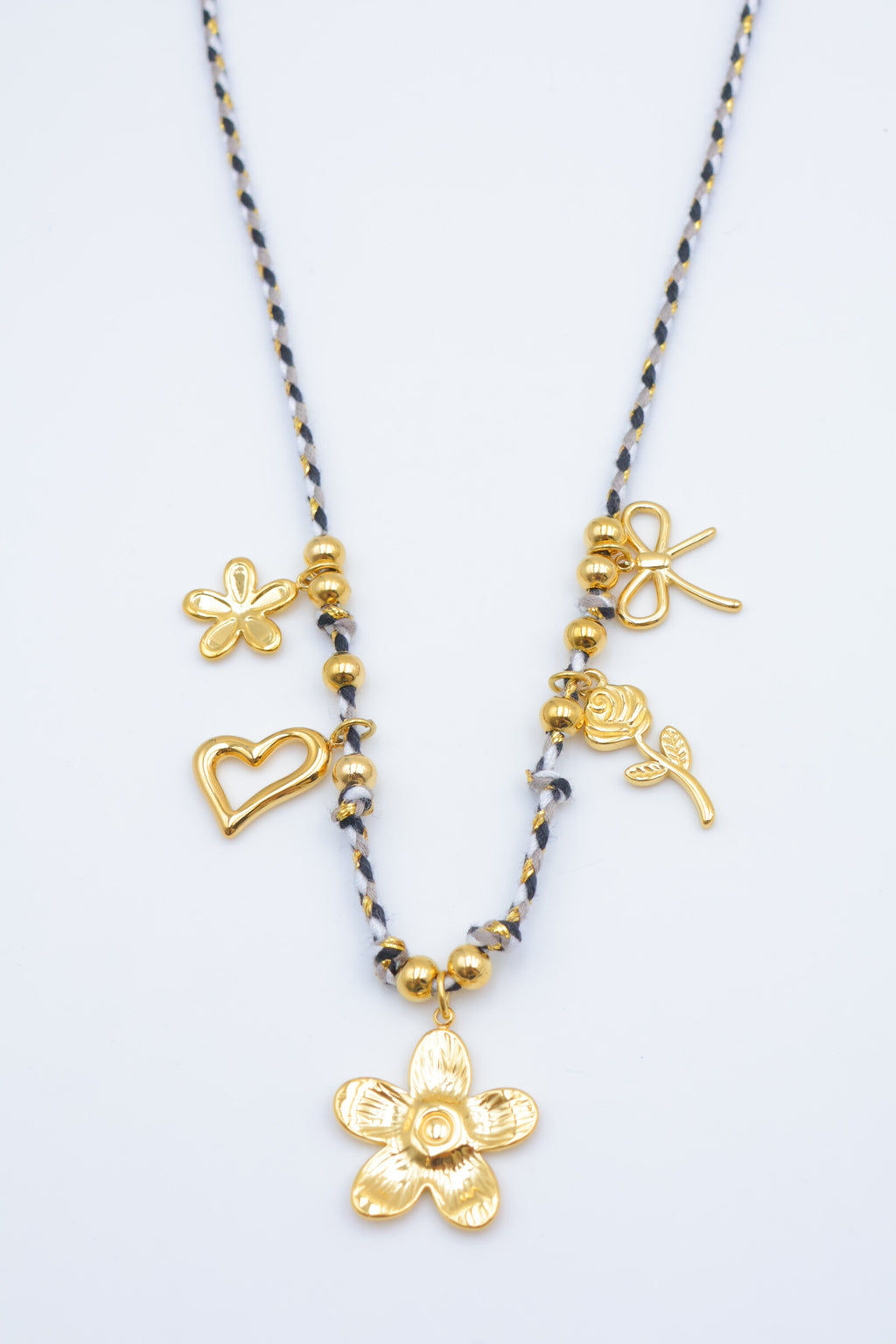 Collier en acier inoxydable - NOIR