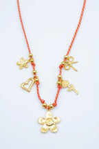 Collier en acier inoxydable - ROUGE