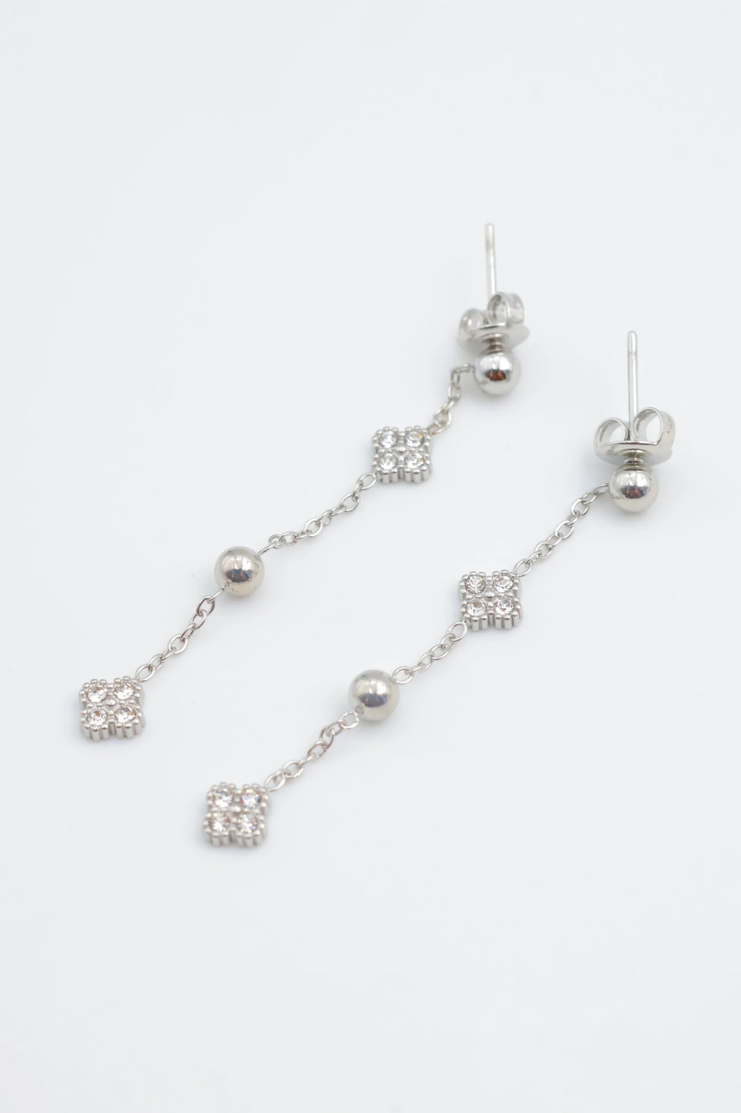 Boucles d’oreilles en acier inoxydable