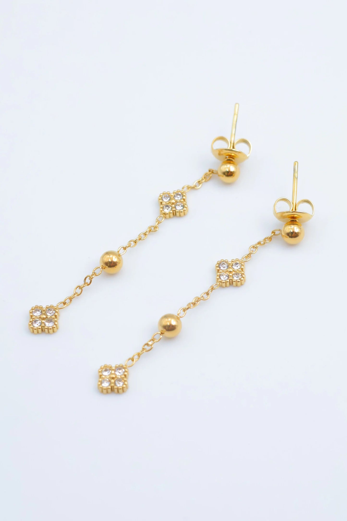 Boucles d’oreilles en acier inoxydable
