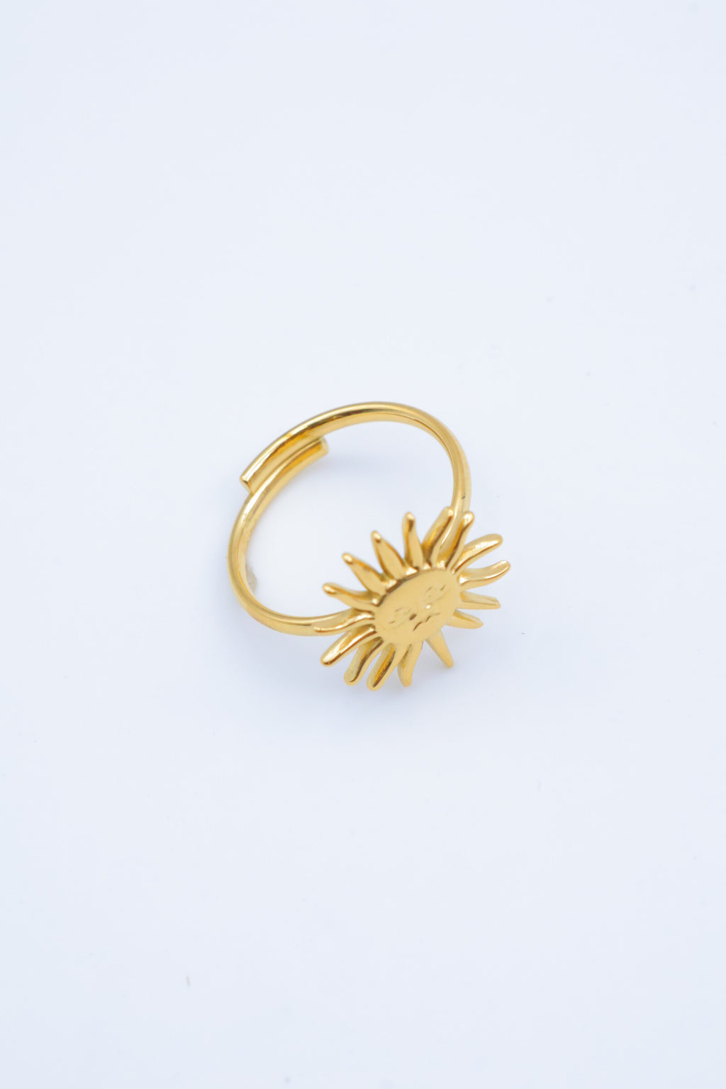 Bague en acier inoxydable ajustable - DORÉ