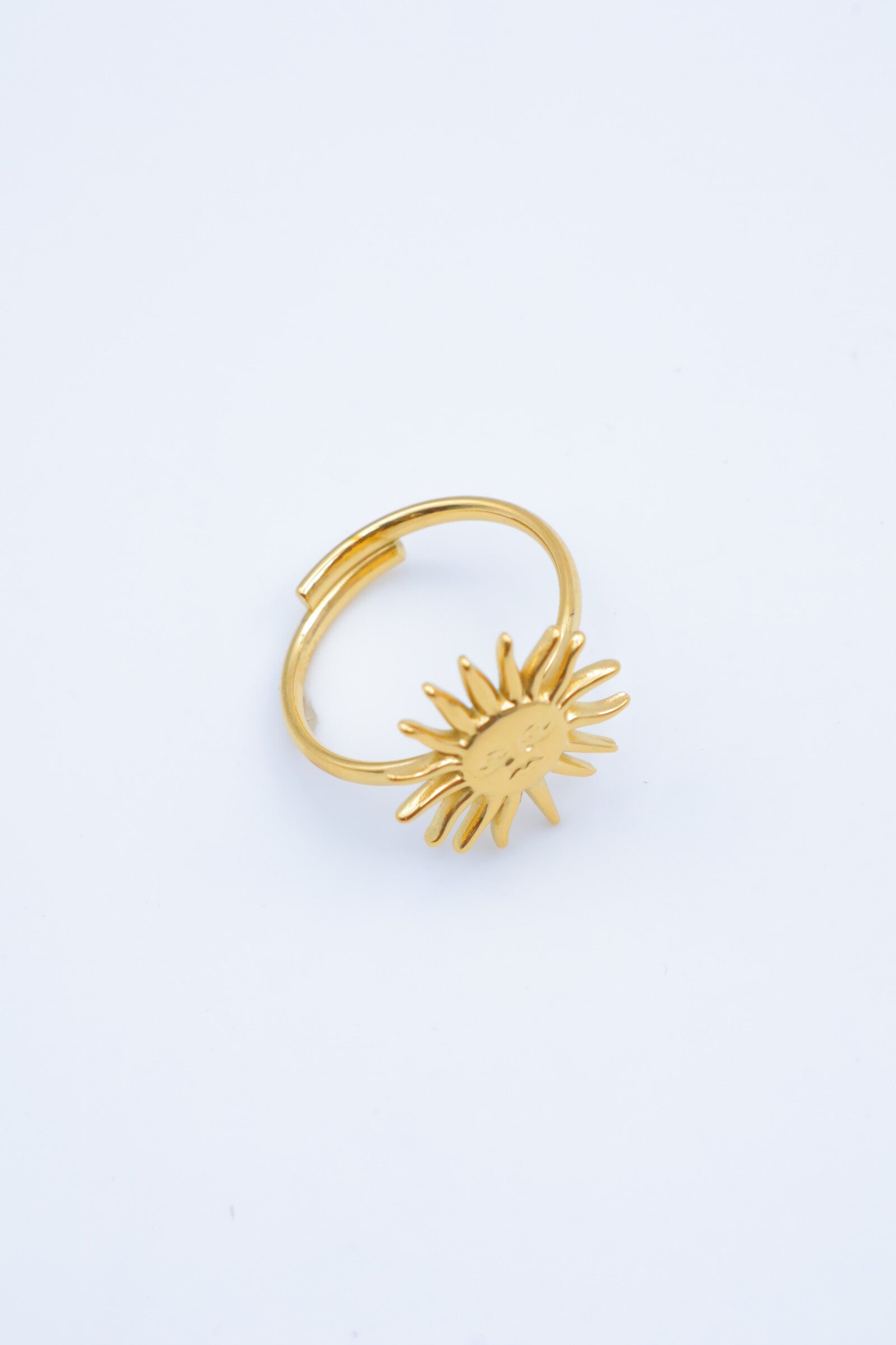Bague en acier inoxydable ajustable - DORÉ