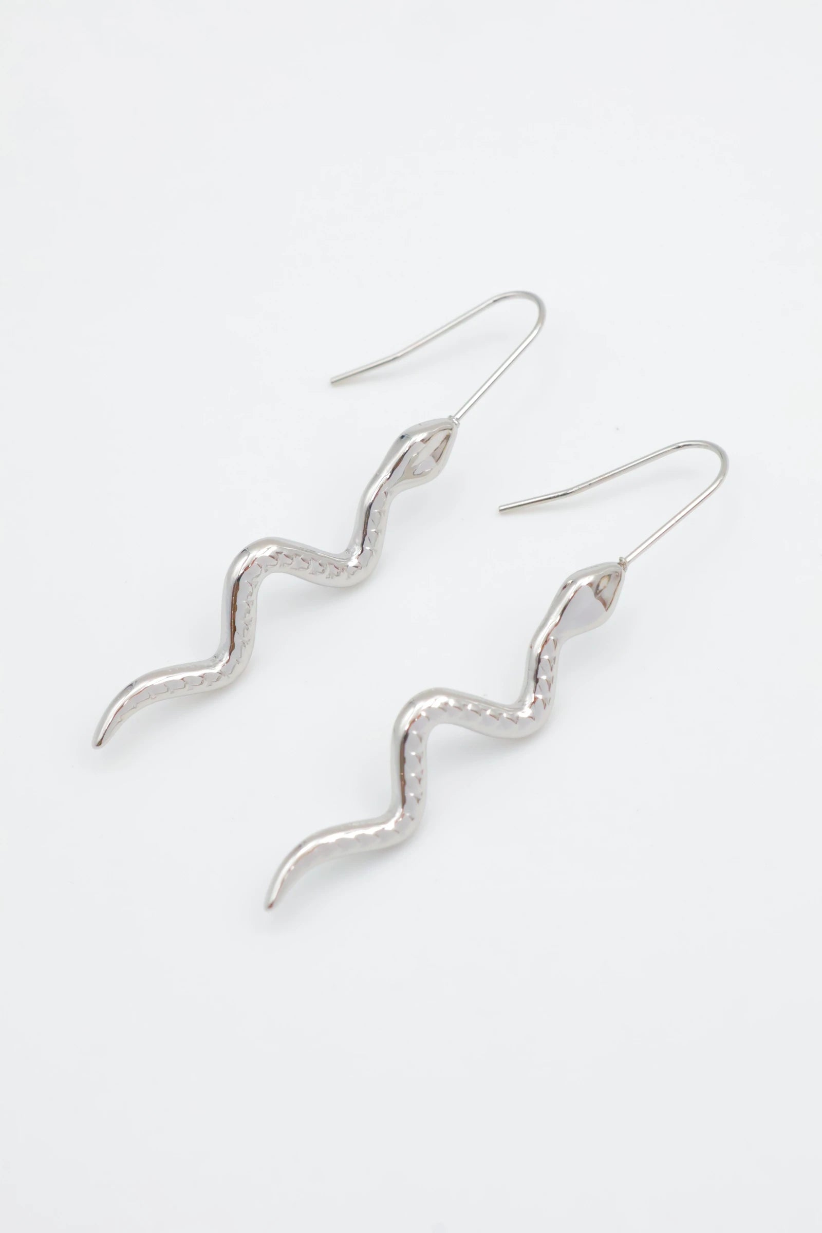 Boucles d'oreilles en acier inoxydable - ARGENT