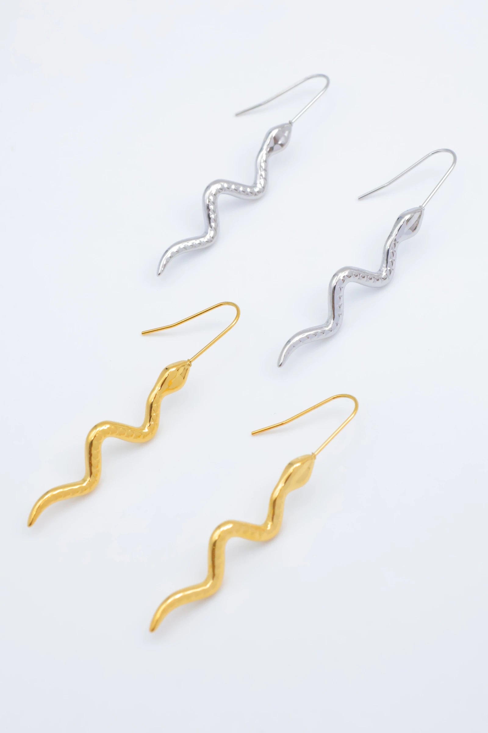 Boucles d'oreilles en acier inoxydable - DORÉ