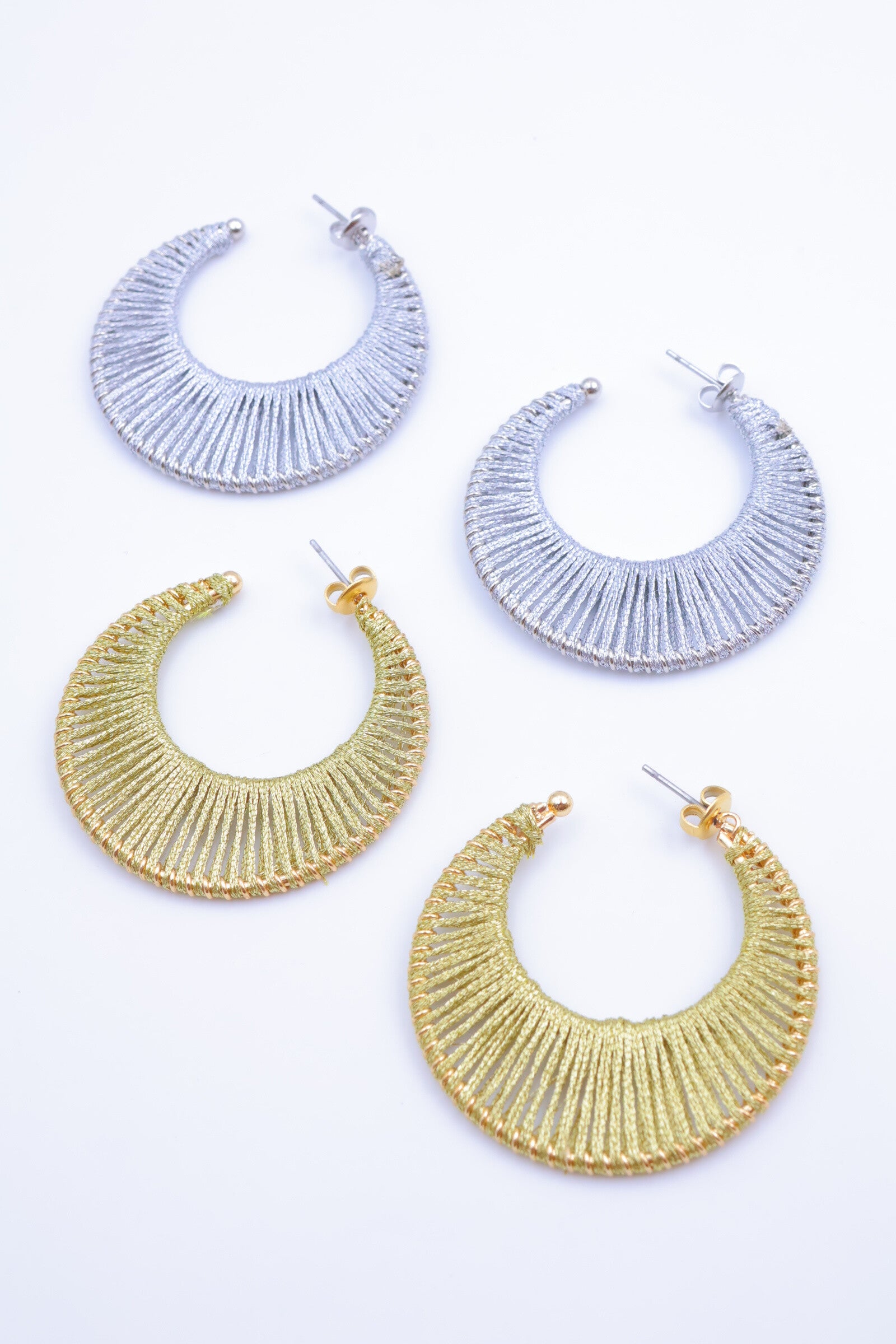 Boucles d'oreilles en acier inoxydable - DORÉ