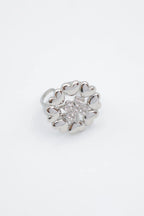 Bague en acier inoxydable ajustable - ARGENT