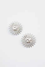 Boucles d'oreilles en acier inoxydable - ARGENT