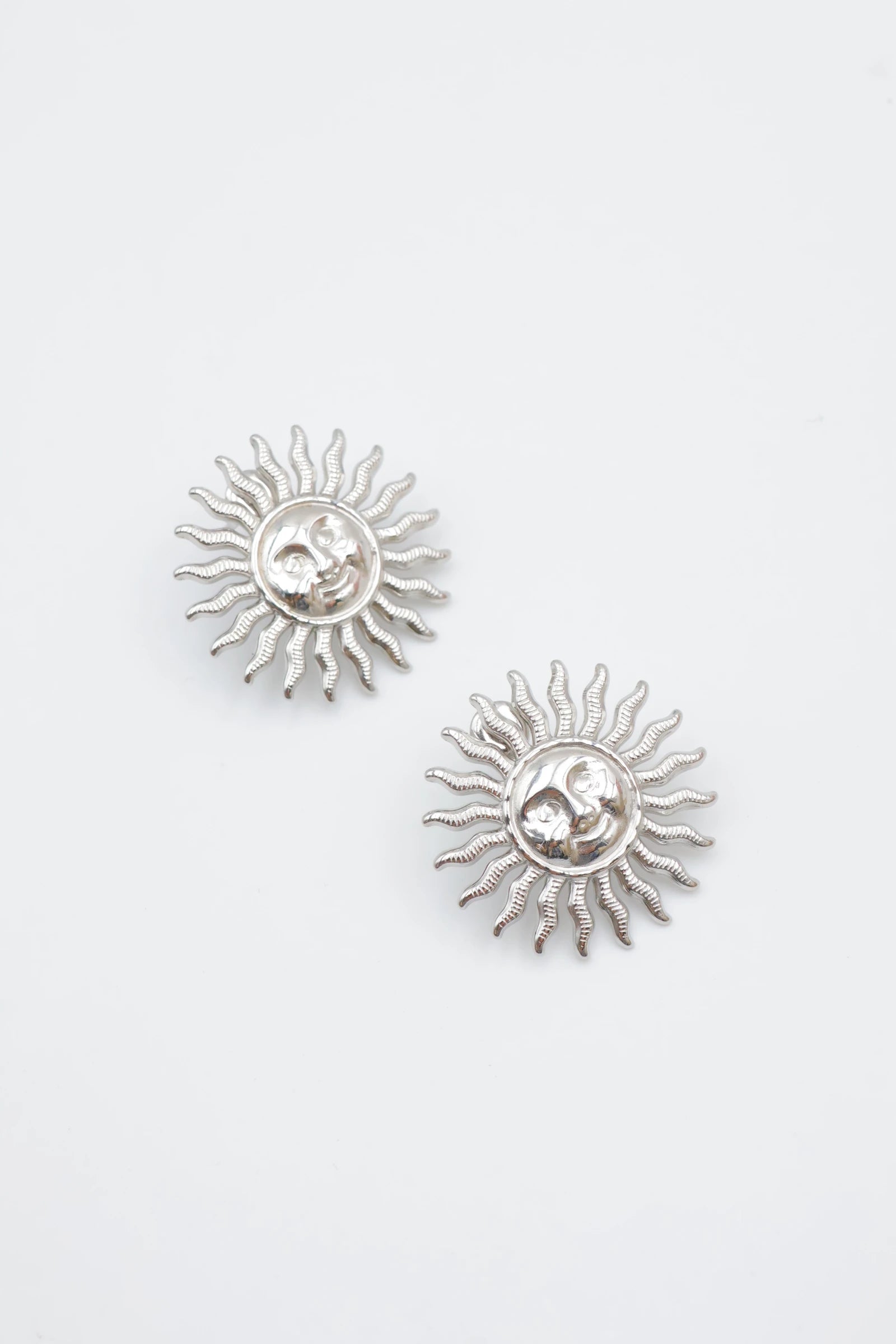 Boucles d'oreilles en acier inoxydable - ARGENT