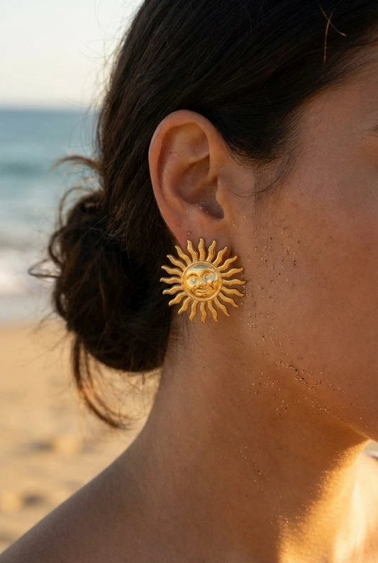 Boucles d’oreilles en acier inoxydable