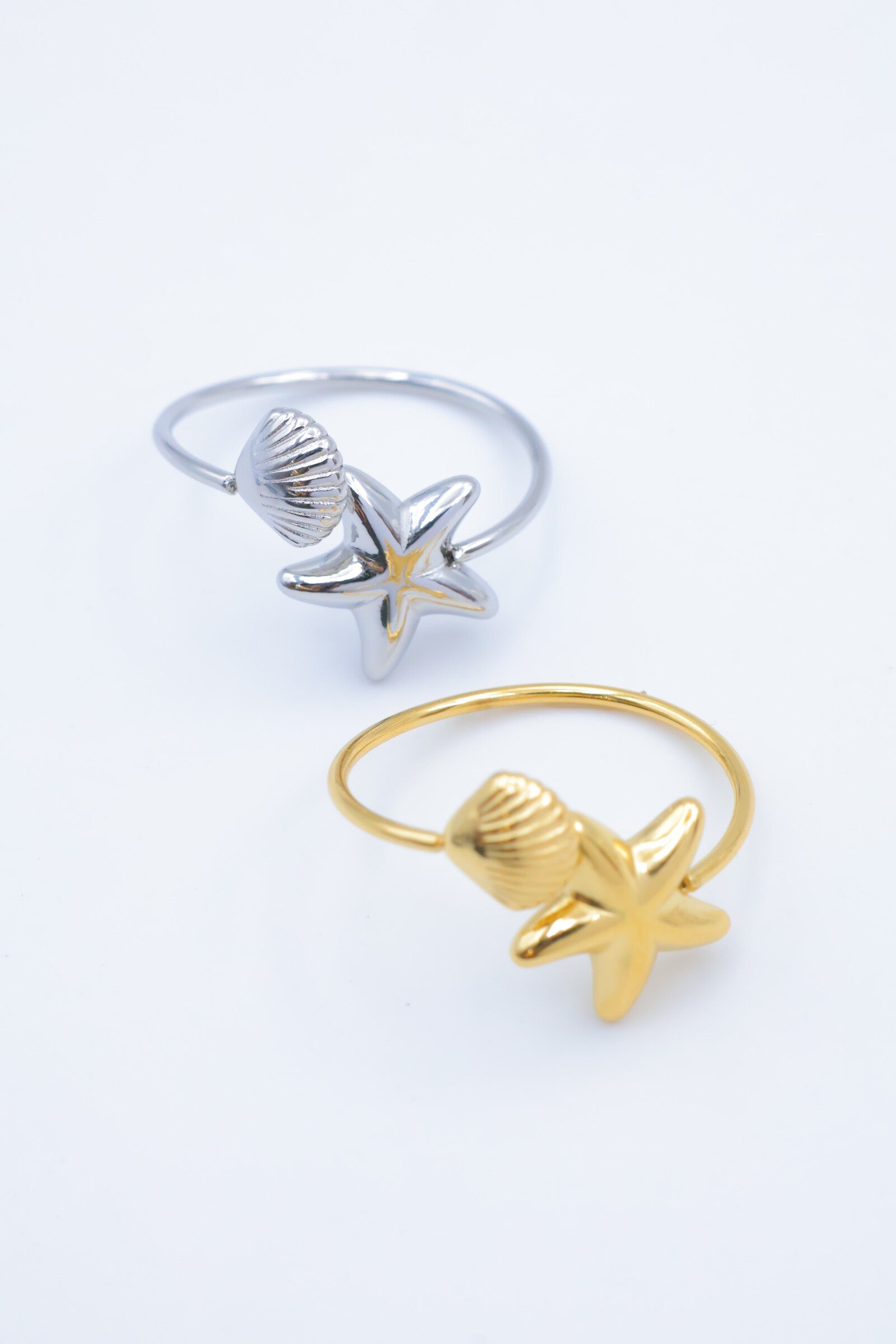Bague en acier inoxydable ajustable - DORÉ