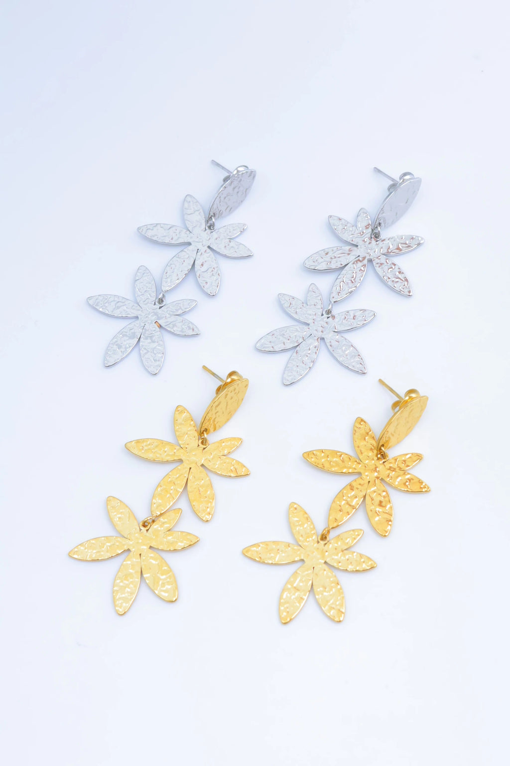 Boucles d'oreilles en acier inoxydable - DORÉ