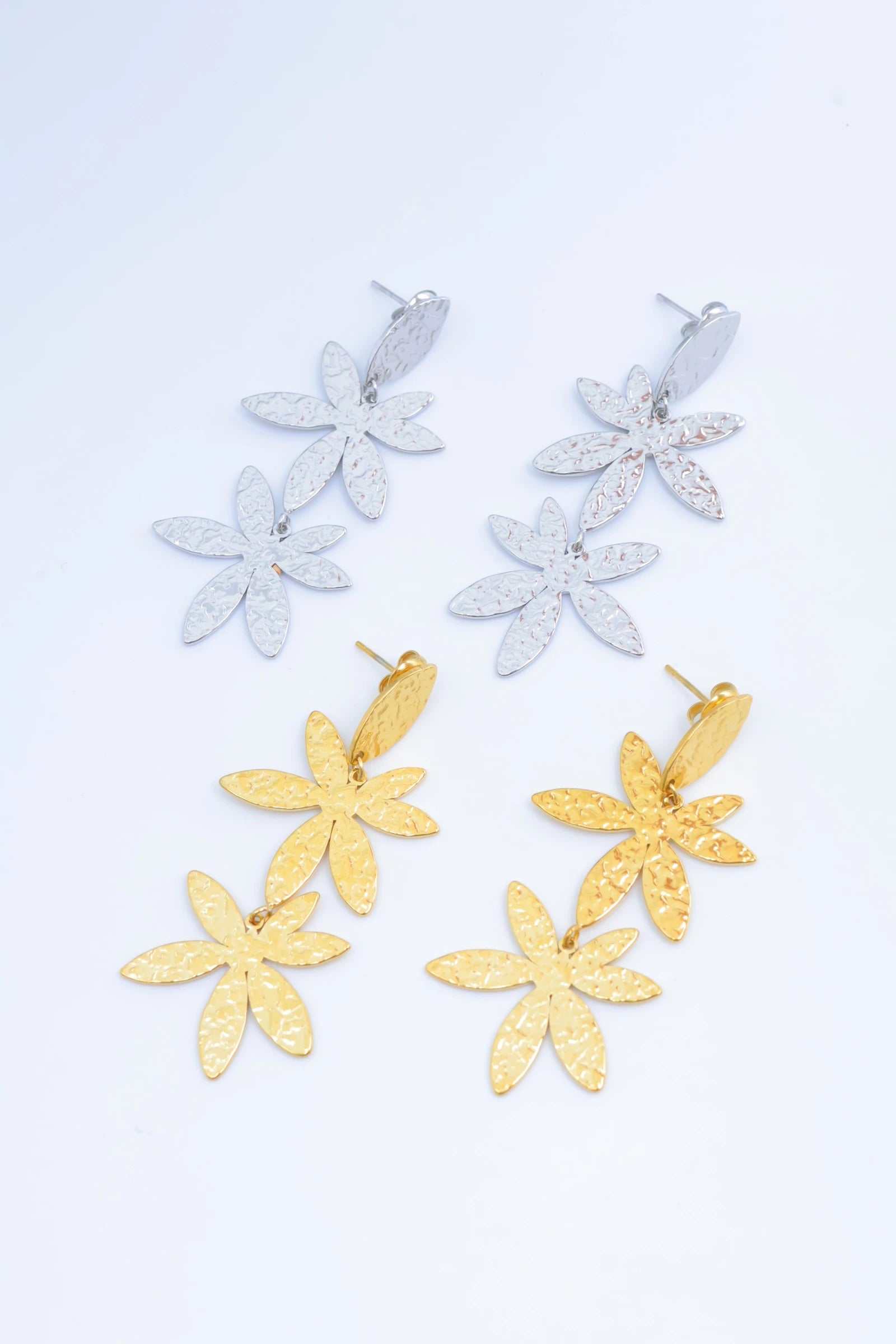 Boucles d'oreilles en acier inoxydable - DORÉ