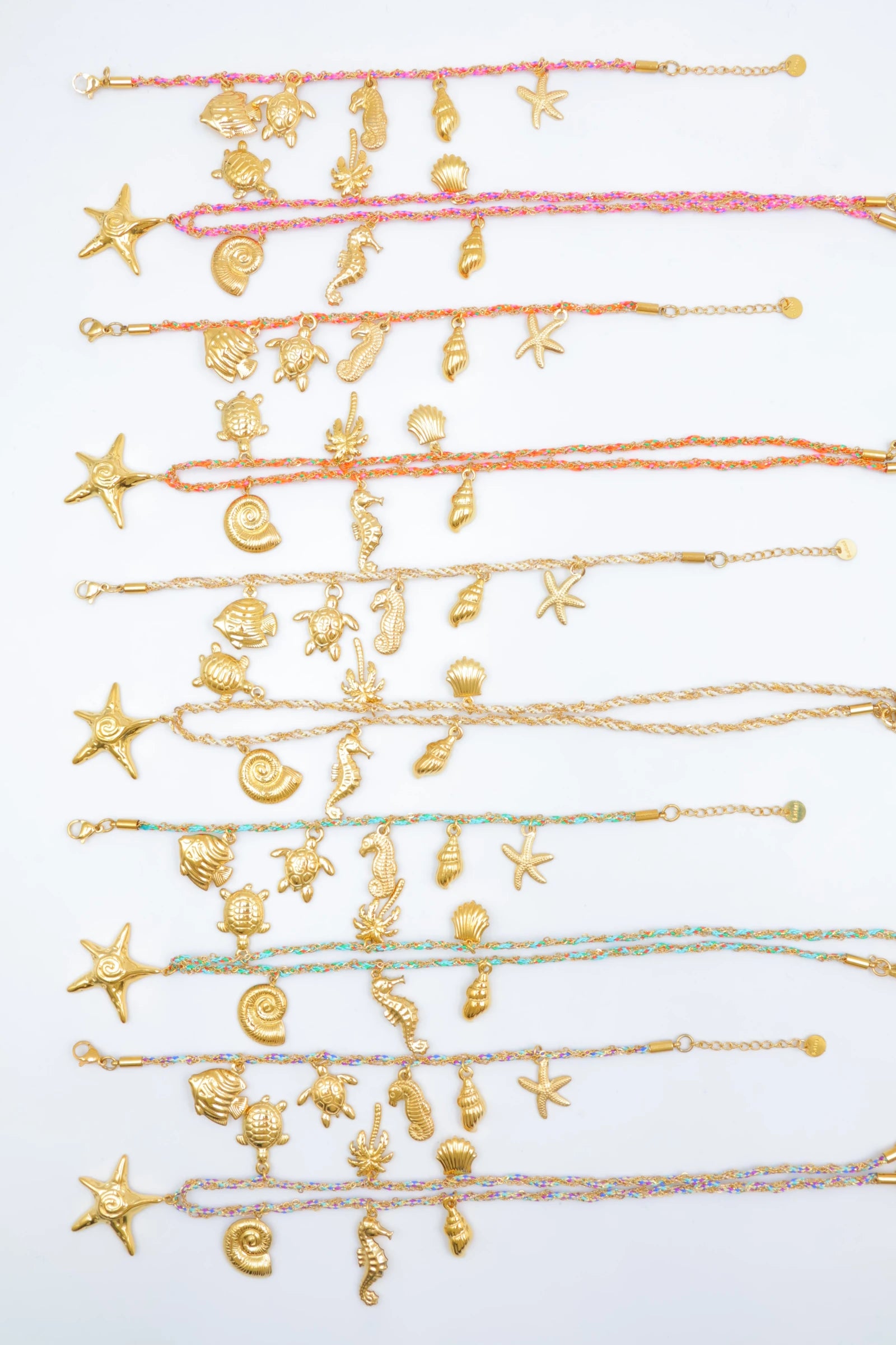 Parure de bijoux en acier inoxydable - MULTICOLORE