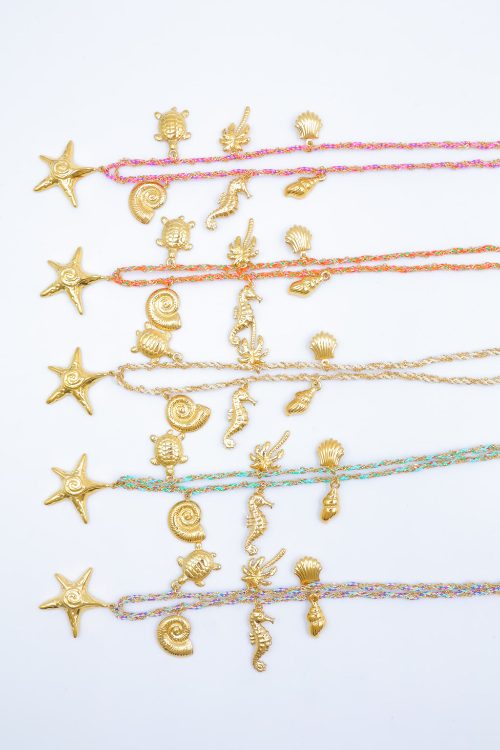 Collier en acier inoxydable - MULTICOLORE