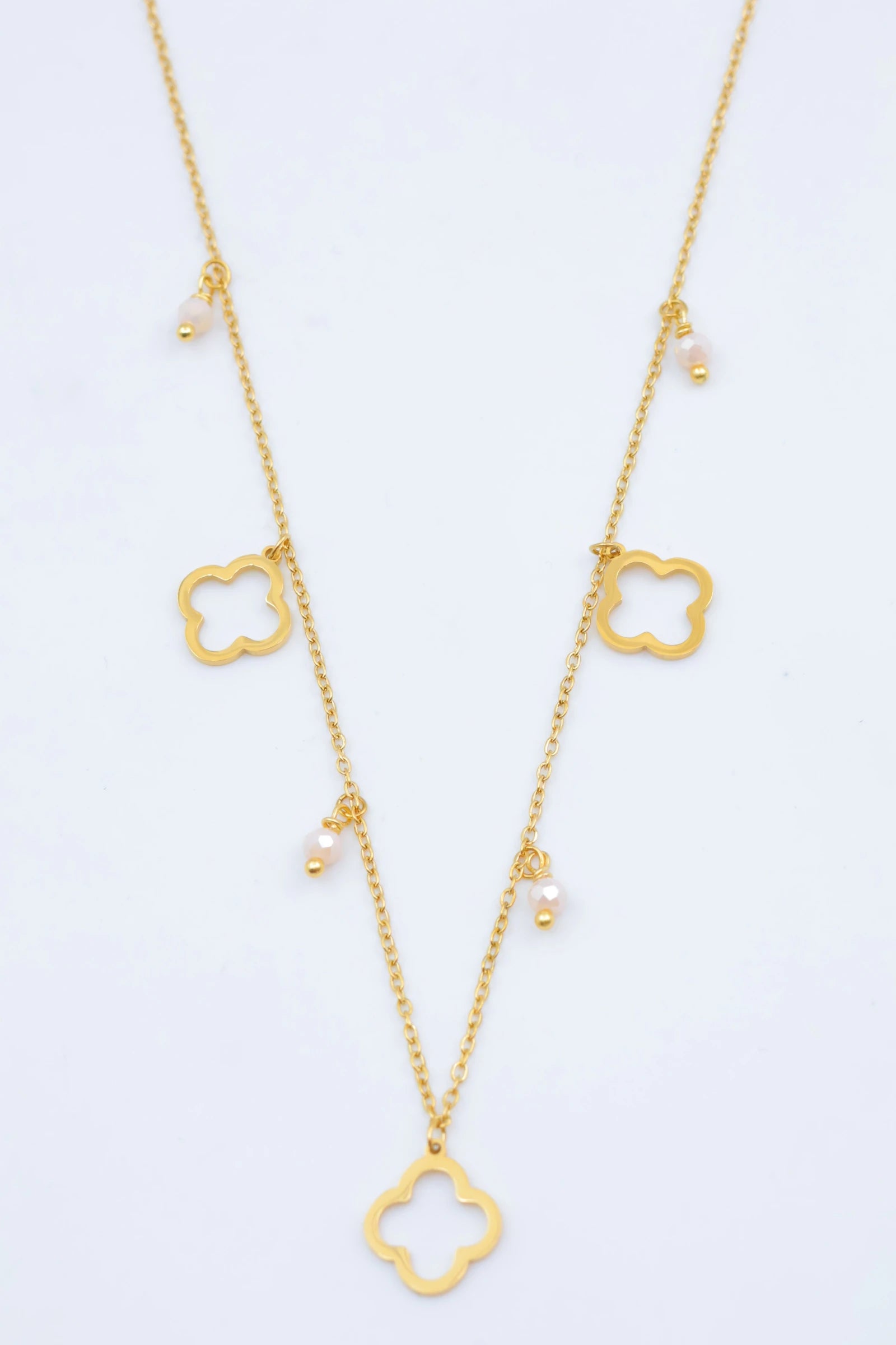 Collier en acier inoxydable - BLANC