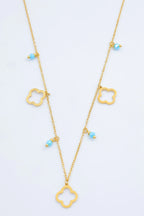 Collier en acier inoxydable - BLEU