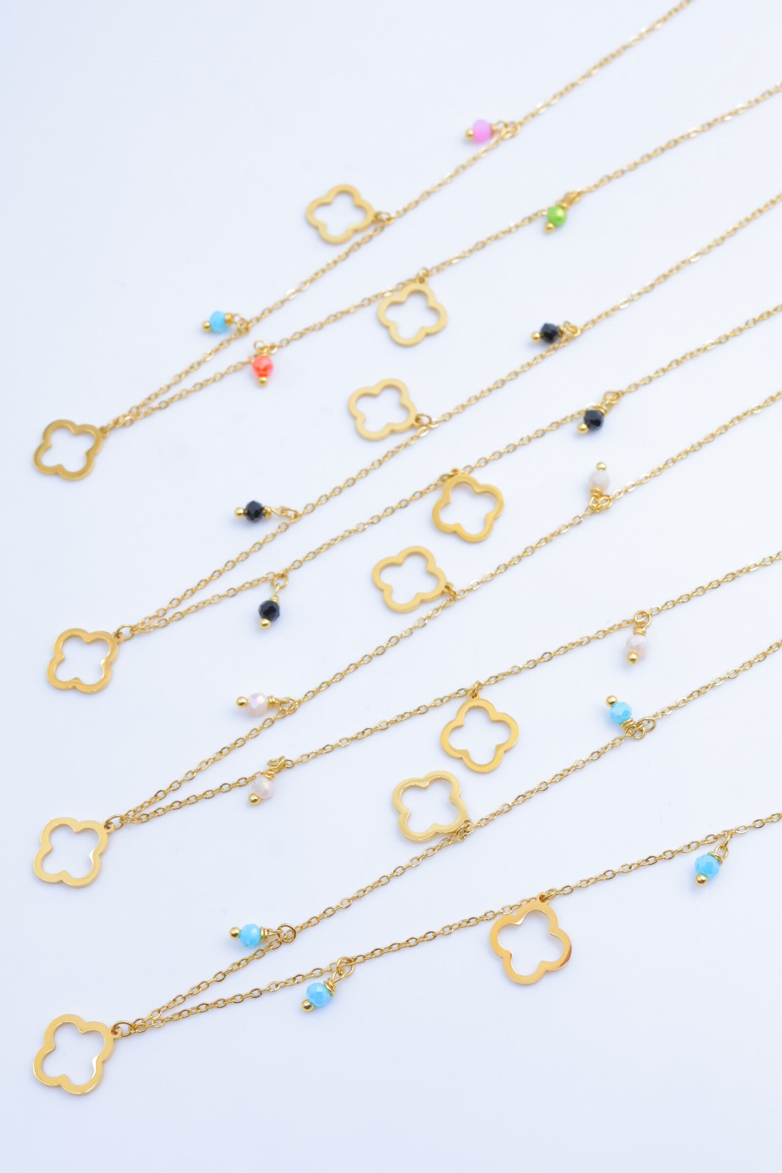 Collier en acier inoxydable - MULTICOLORE