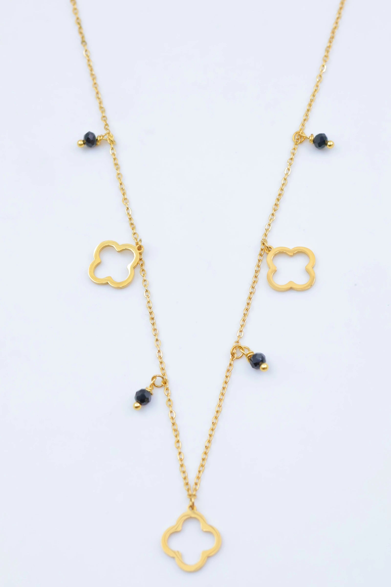 Collier en acier inoxydable - NOIR