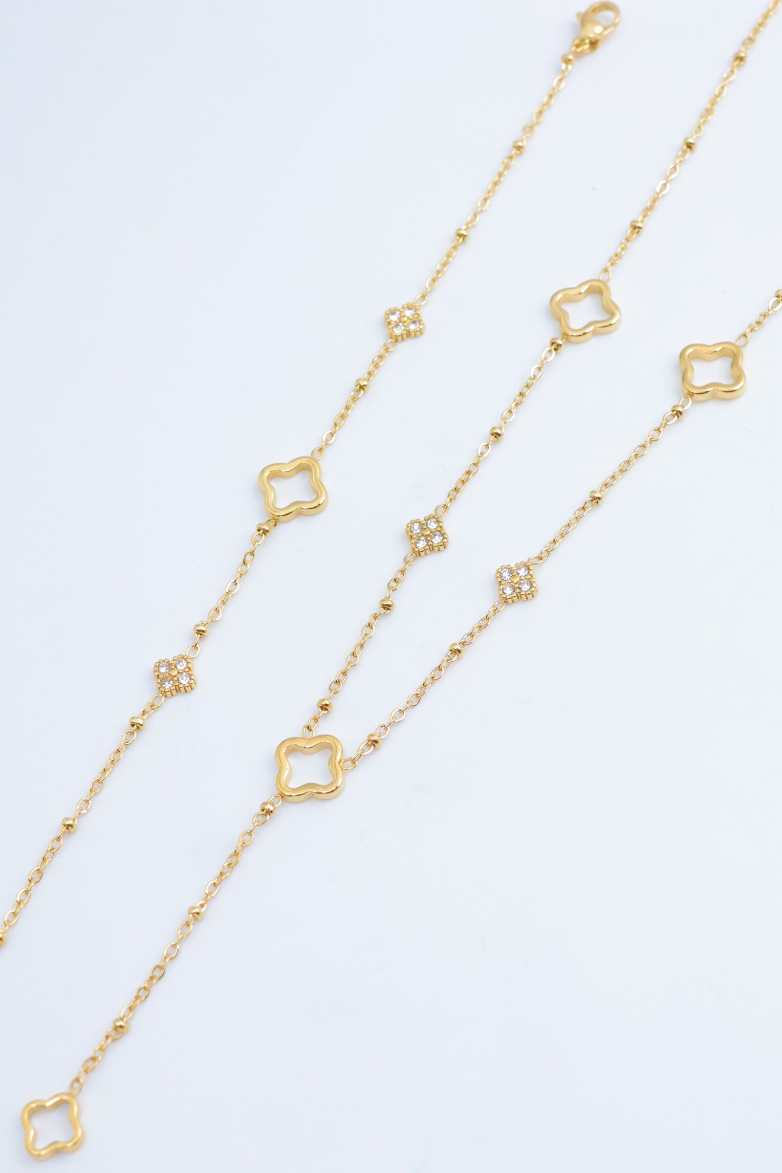 Parure de bijoux en acier inoxydable - DORÉ