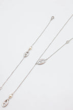 Parure de bijoux en acier inoxydable - ARGENT