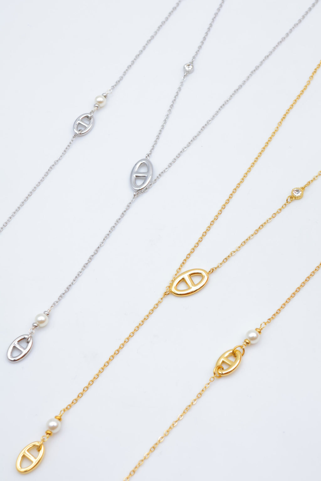 Parure de bijoux en acier inoxydable - DORÉ