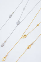 Parure de bijoux en acier inoxydable - DORÉ