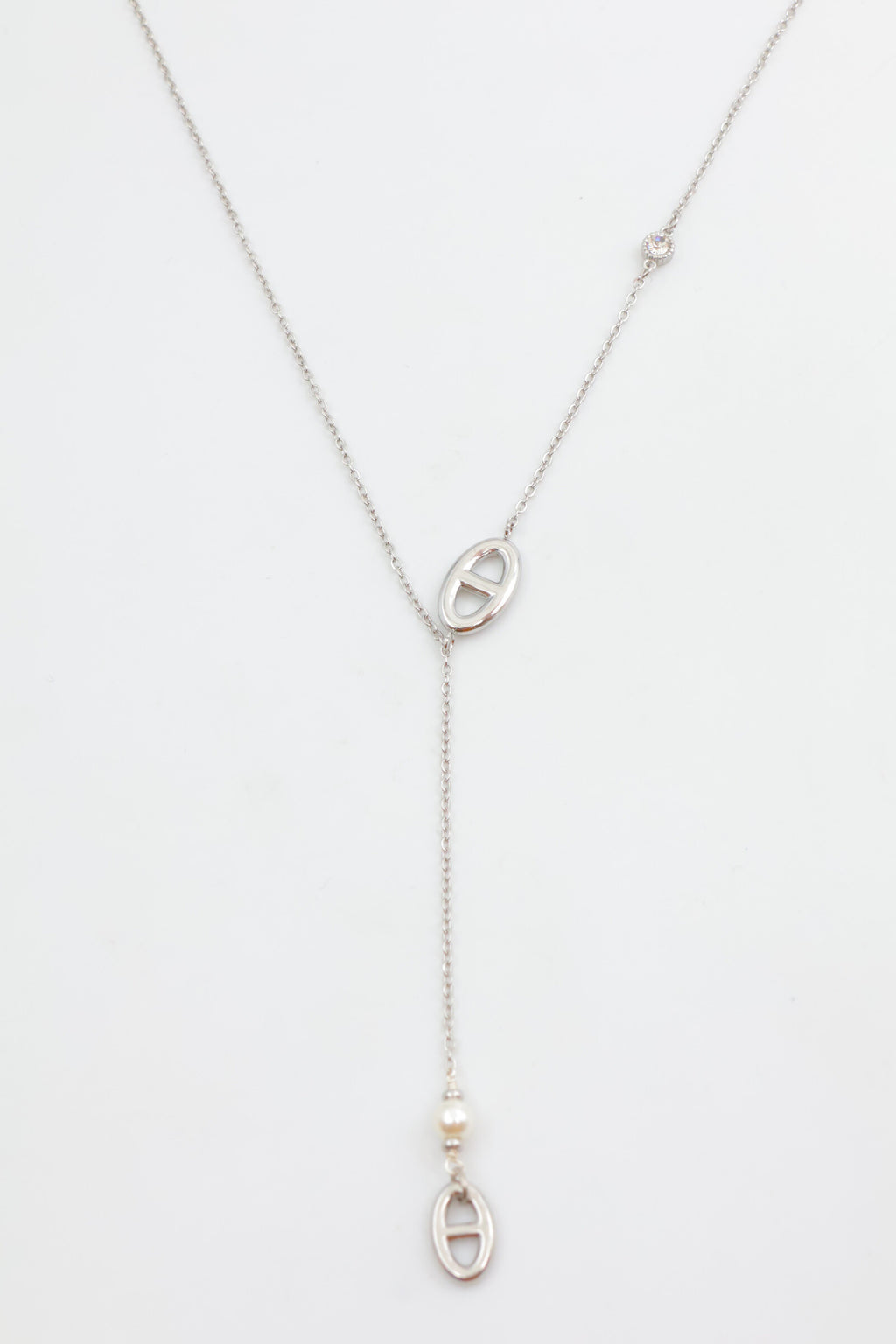Collier en acier inoxydable - ARGENT
