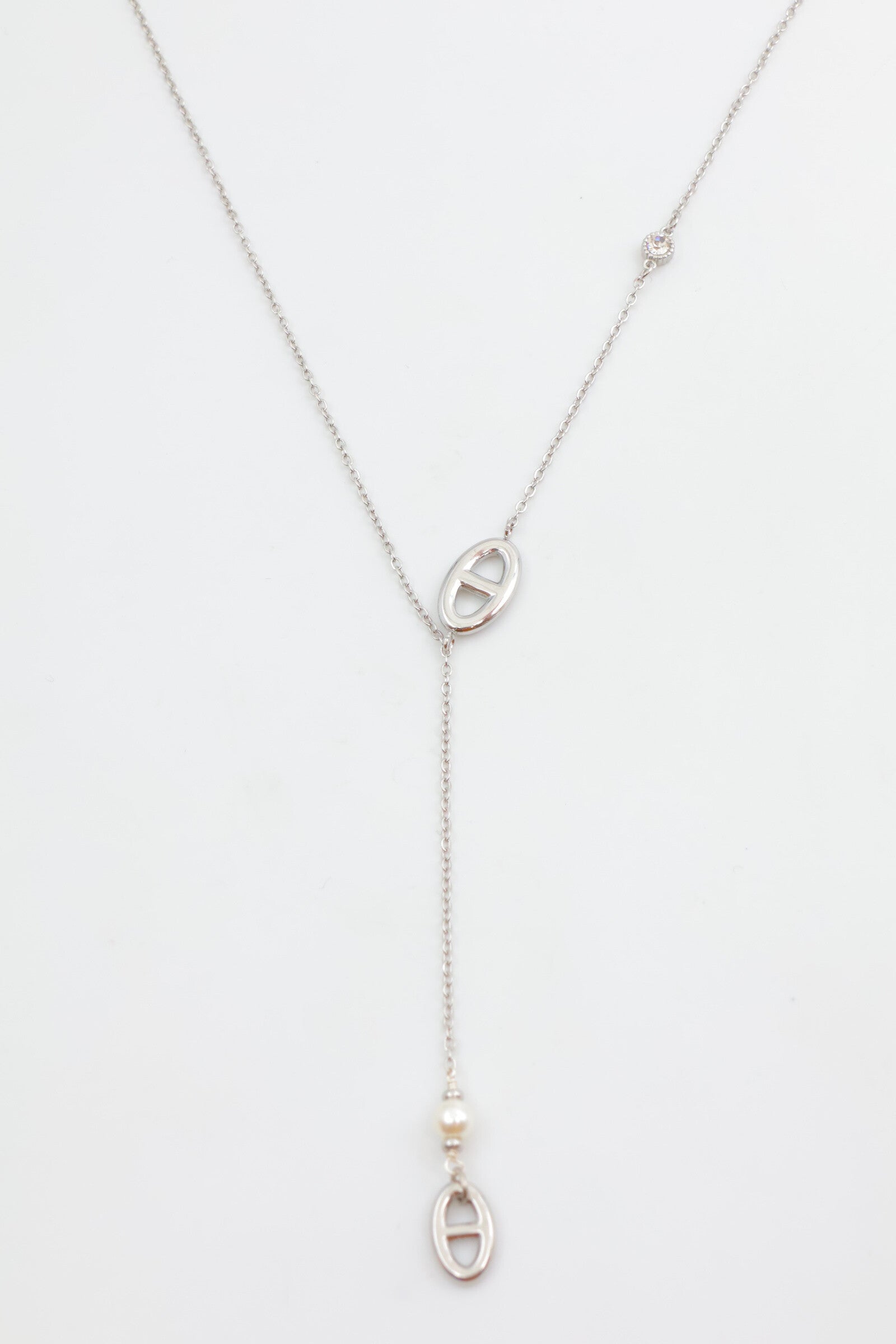 Collier en acier inoxydable - ARGENT