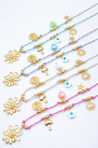 Collier en acier inoxydable - BLANC