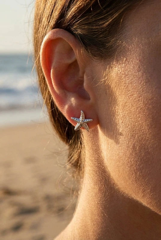 Boucles d’oreilles en acier inoxydable