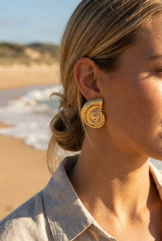 Boucles d’oreilles en acier inoxydable