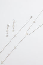 Parure de bijoux en acier inoxydable - ARGENT