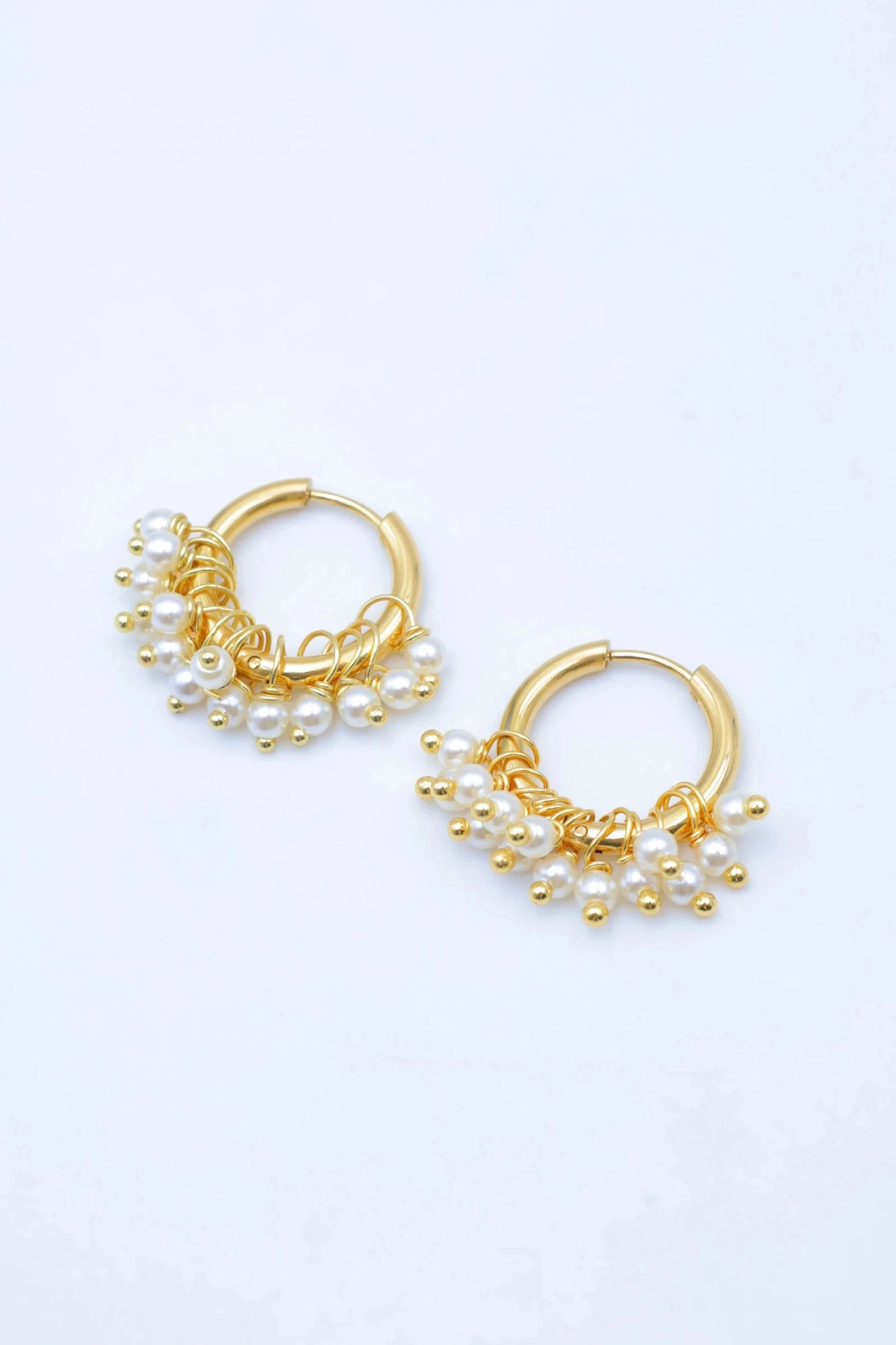 Boucles d’oreilles en acier inoxydable