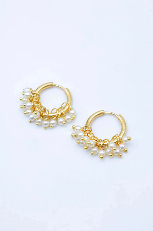Boucles d’oreilles en acier inoxydable