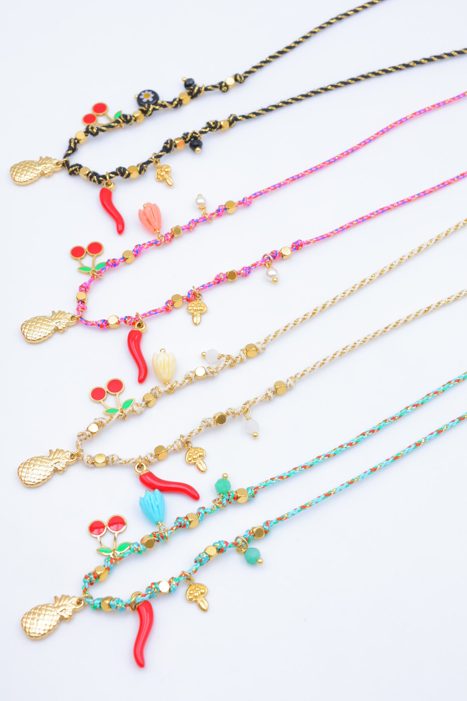 Collier en acier inoxydable - BLANC