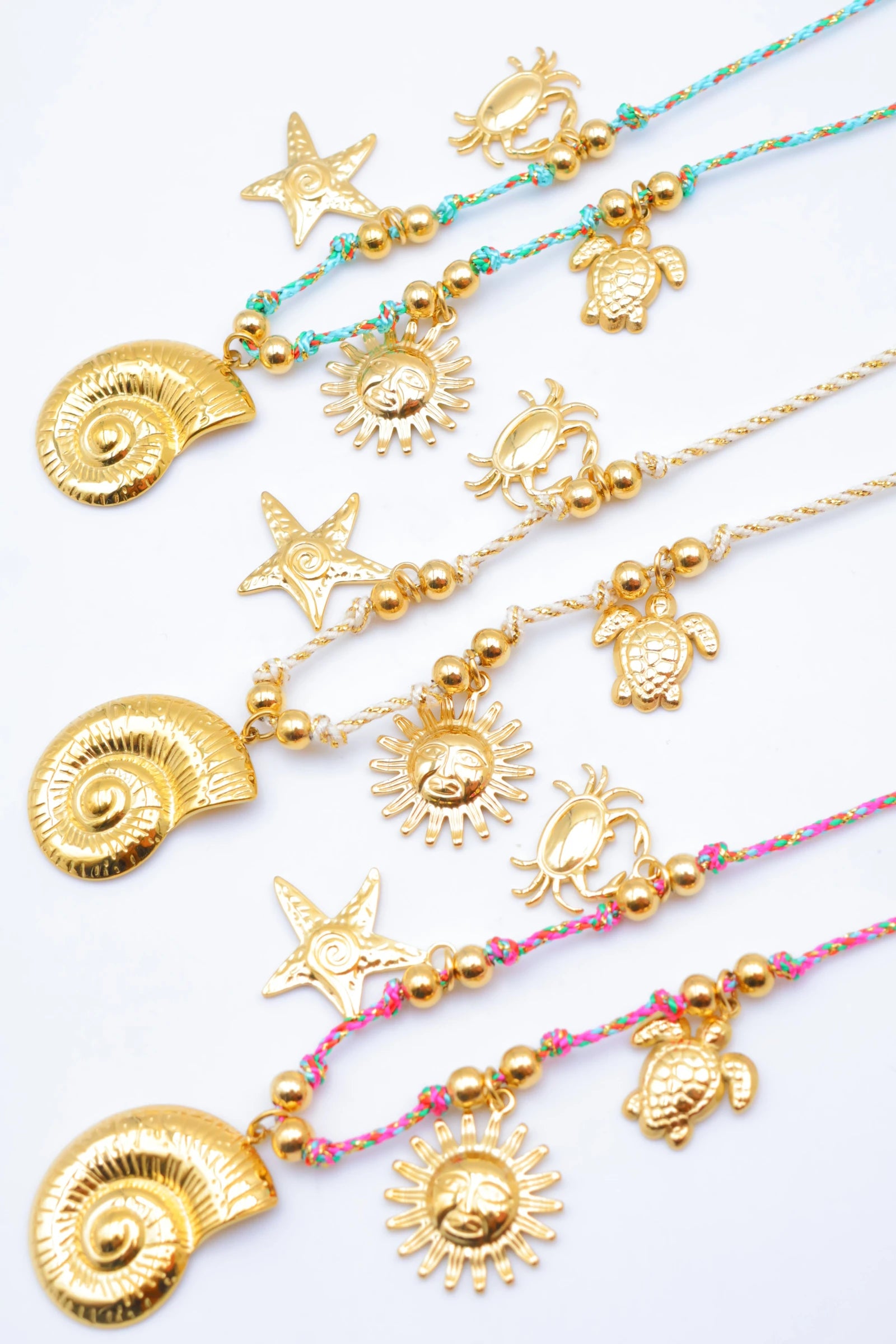 Collier en acier inoxydable - BLANC