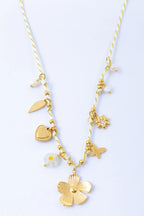 Collier en acier inoxydable - BLANC